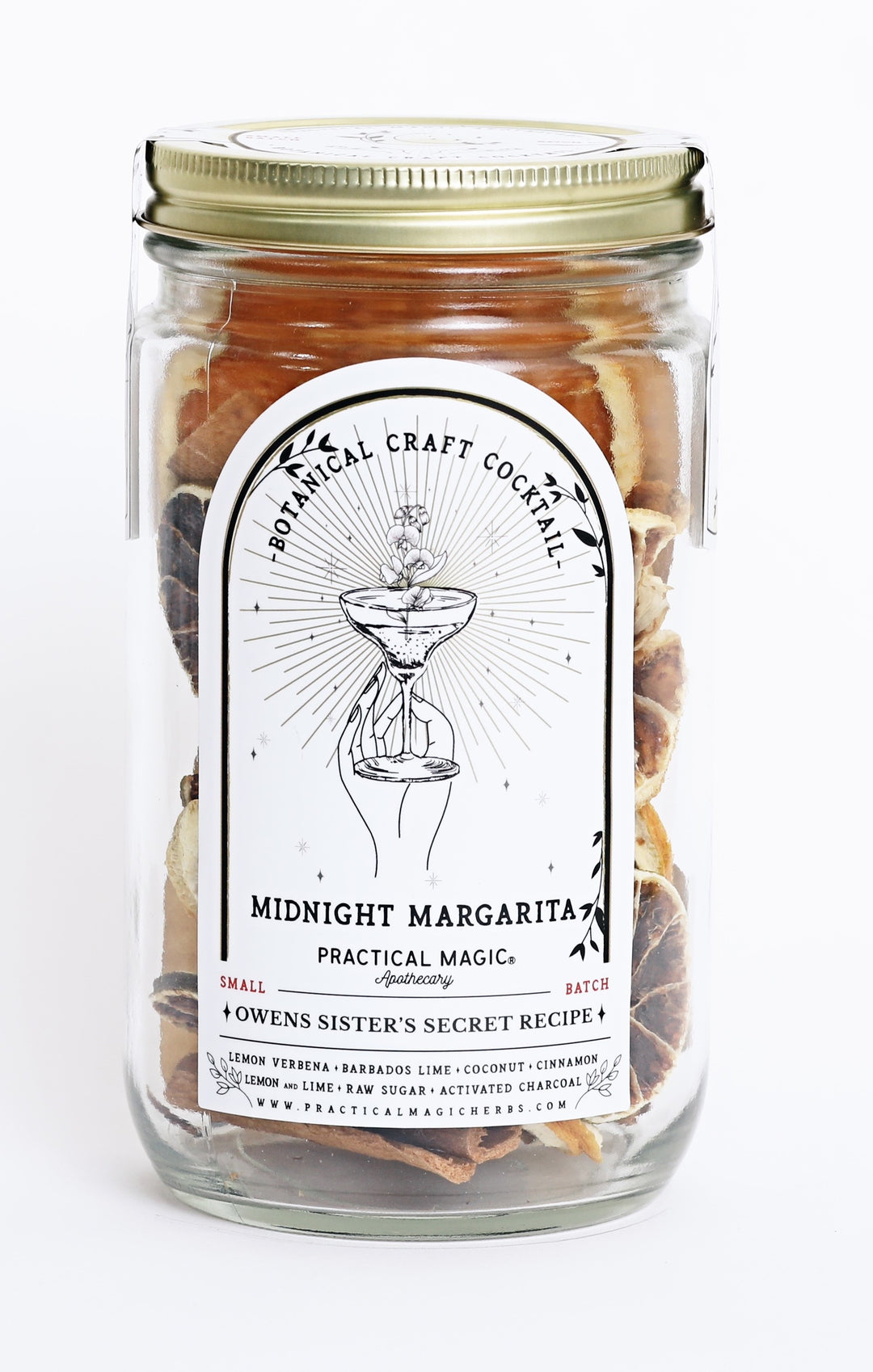 Midnight Margarita Cocktail / Mocktail Kit w/ Recipe Booklet