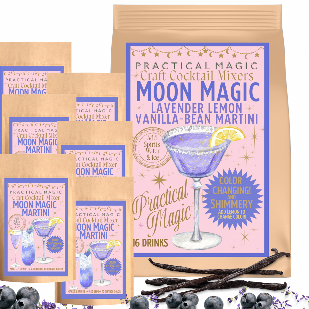 Moon Magic Sparkly Instant Multi Packs Color Changing 100% Natural and Botanical