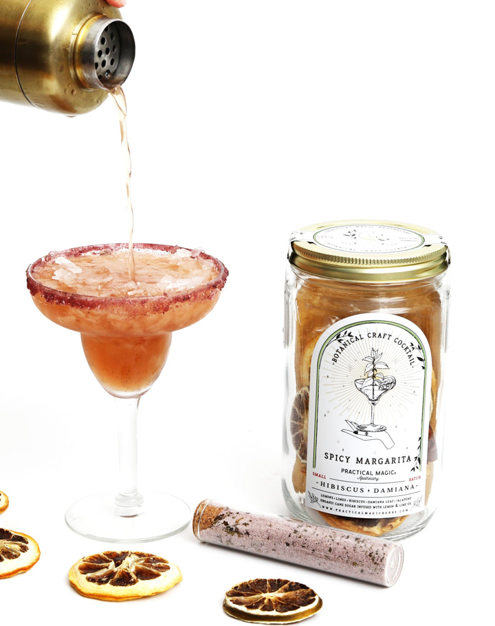 Spicy Margarita w/ Hibiscus Craft Cocktail or Mocktail Kit