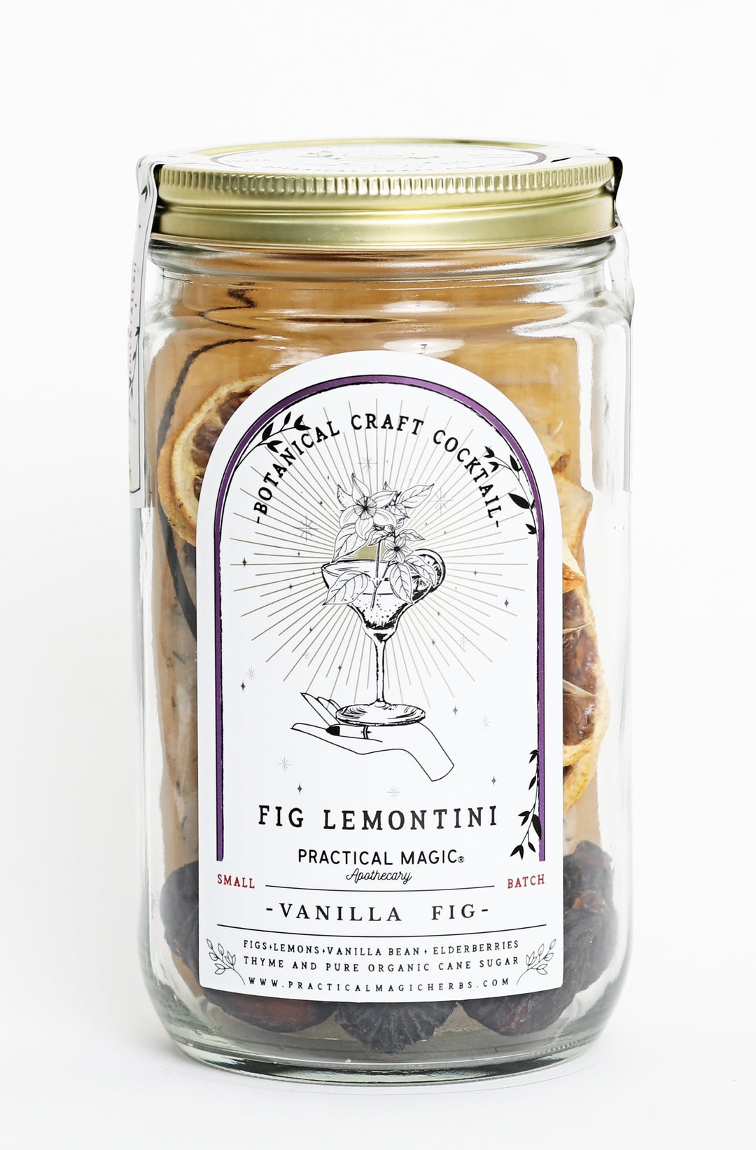 Vanilla Fig Lemontini Craft Cocktail or Mocktail Kit