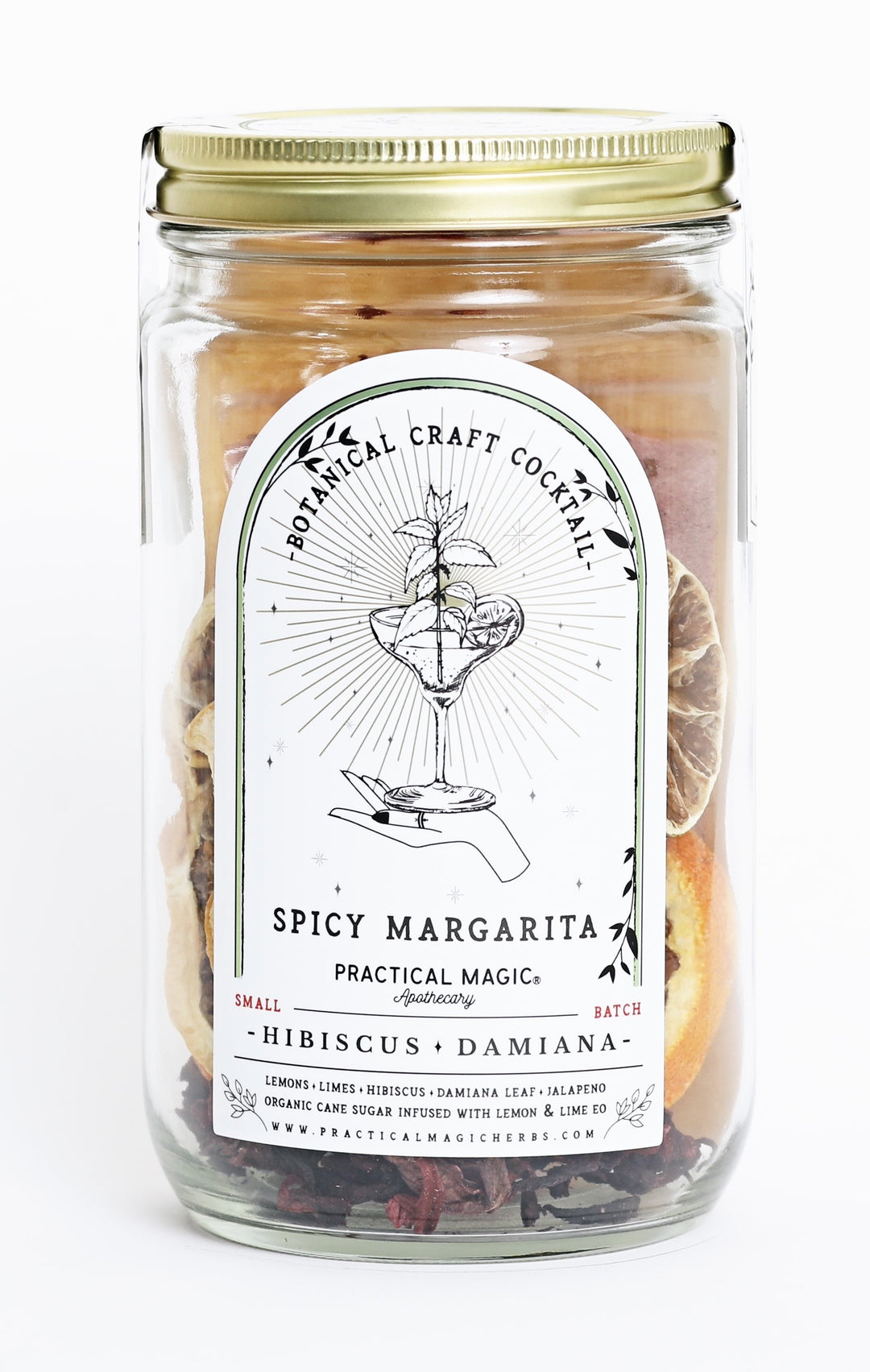 Spicy Margarita w/ Hibiscus Craft Cocktail or Mocktail Kit