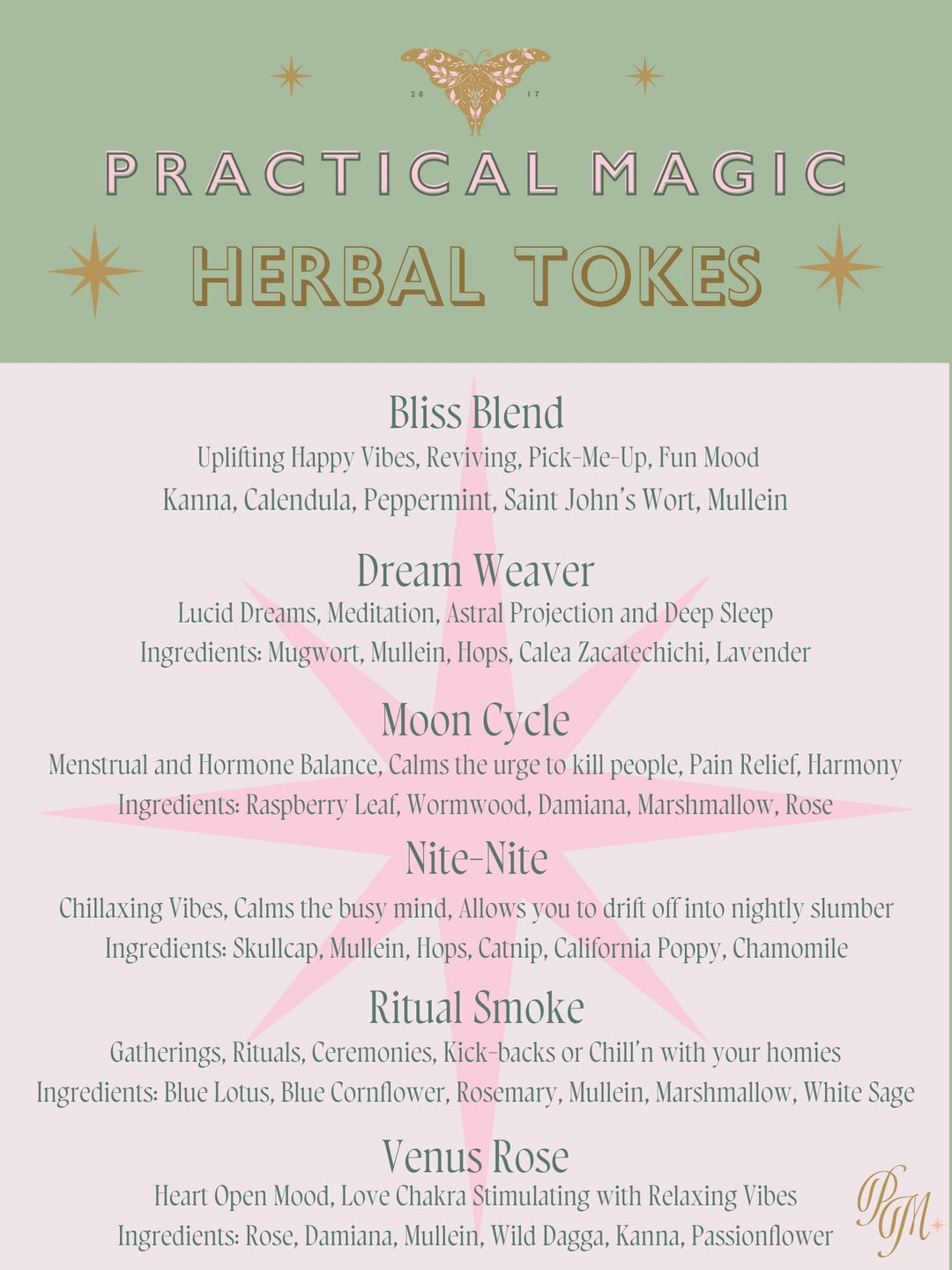 Bliss Blend Herbal Tokes