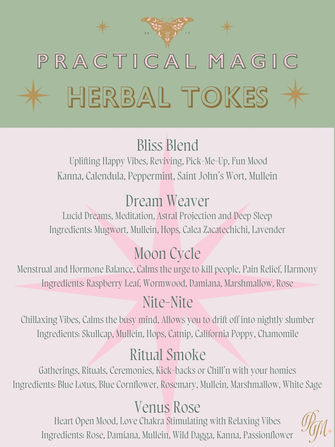 Ritual Smoke Herbal Tokes